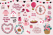 Valentine's day cute collection, an Illustration by Cozy pattern shop (Thumbnail 2 of 6)
