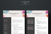 Modern Resume & CoverLetter Template, a Resume Template by careerboutique (Thumbnail 5 of 6)