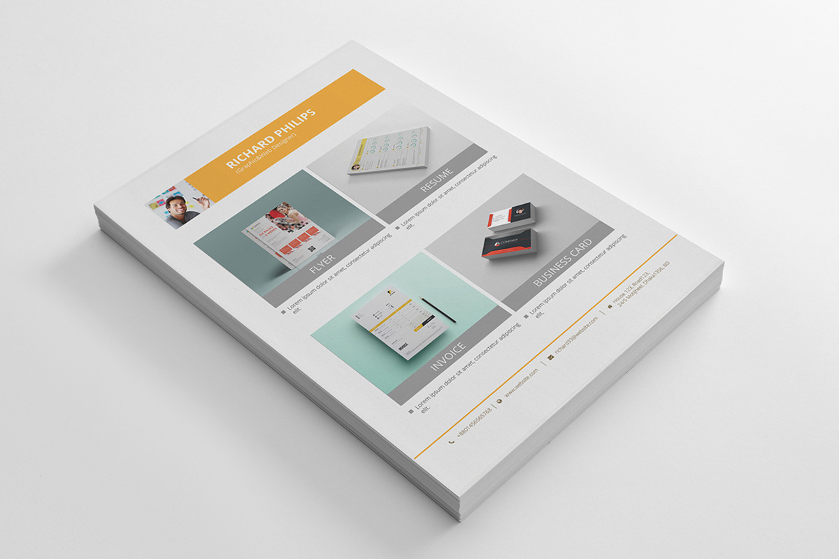 Resume, a Resume Template by art_ample (Photo 4 of 4)