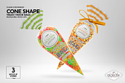 Clear Large Cone Bag PackagingMockup, a Packaging Mockup by INCDesign (Thumbnail 12 of 15)