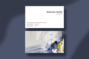 Abstract Art Business Card Template