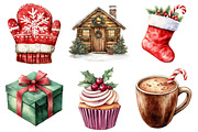 Watercolor Christmas Design Sublimat, an Illustration by Daily.Designs (Thumbnail 3 of 5)