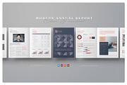 Annual Report Template, a Brochure Template by Proonty (Thumbnail 1 of 3)