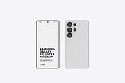 Samsung Galaxy S25 Ultra Mockup, an Android Mockup by UnicDesign (Thumbnail 25 of 35)
