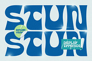 Stun – Display Typeface Font, a Font by Koplexs Studio (Thumbnail 1 of 9)