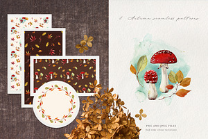 FALL MAGIC Watercolor Collecion