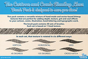 Shading Lines Photoshop Brushpack, a Brush Add-On by TomWarne (Thumbnail 3 of 25)