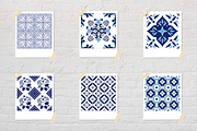 Vector seamless azulejos patterns., a Pattern Graphic by Getalo Viktoriia (Thumbnail 5 of 8)