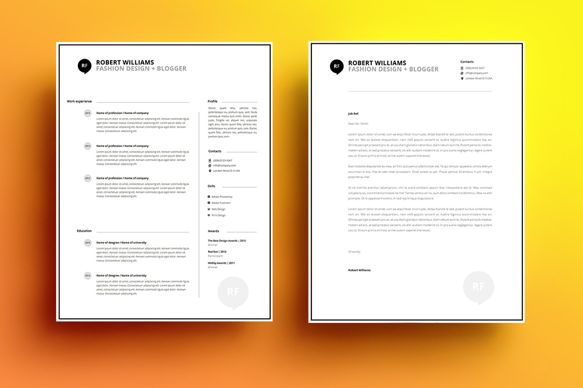 Resume / CV - Williams, a Resume Template by 3Angle (Photo 3 of 4)