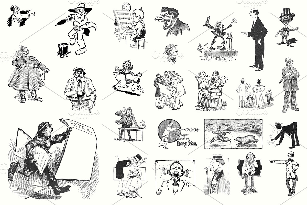 Electrotype Stock Cuts, an Animal Illustration by Blue Line Design (Photo 9 of 19)