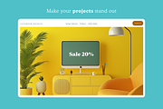 Pop Art Living Rooms, a Background Photo by Picturesque Stories (Thumbnail 4 of 6)