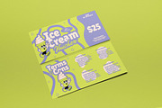 Ice Cream Shop Voucher, a Card Template by graphicook (Thumbnail 2 of 3)