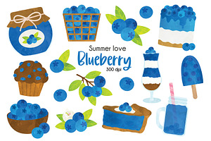 Blueberry Clip Art