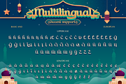 Sabiyah, a Script Font by Burntilldead (Thumbnail 11 of 12)