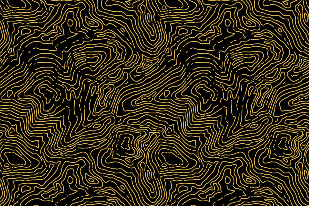 Topographic map seamless pattern, a Pattern Graphic by pashabo (Photo 1 of 3)