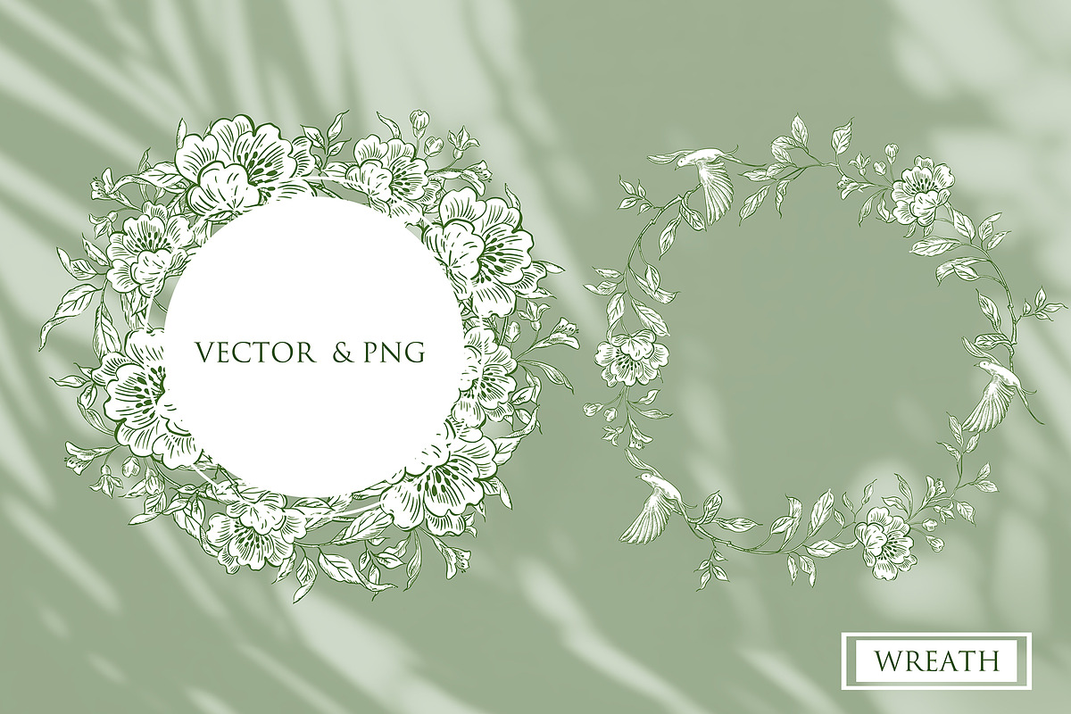 Graphic Pink&Green Wedding Collectio, an Object Graphic by Knopazyzy (Photo 21 of 24)