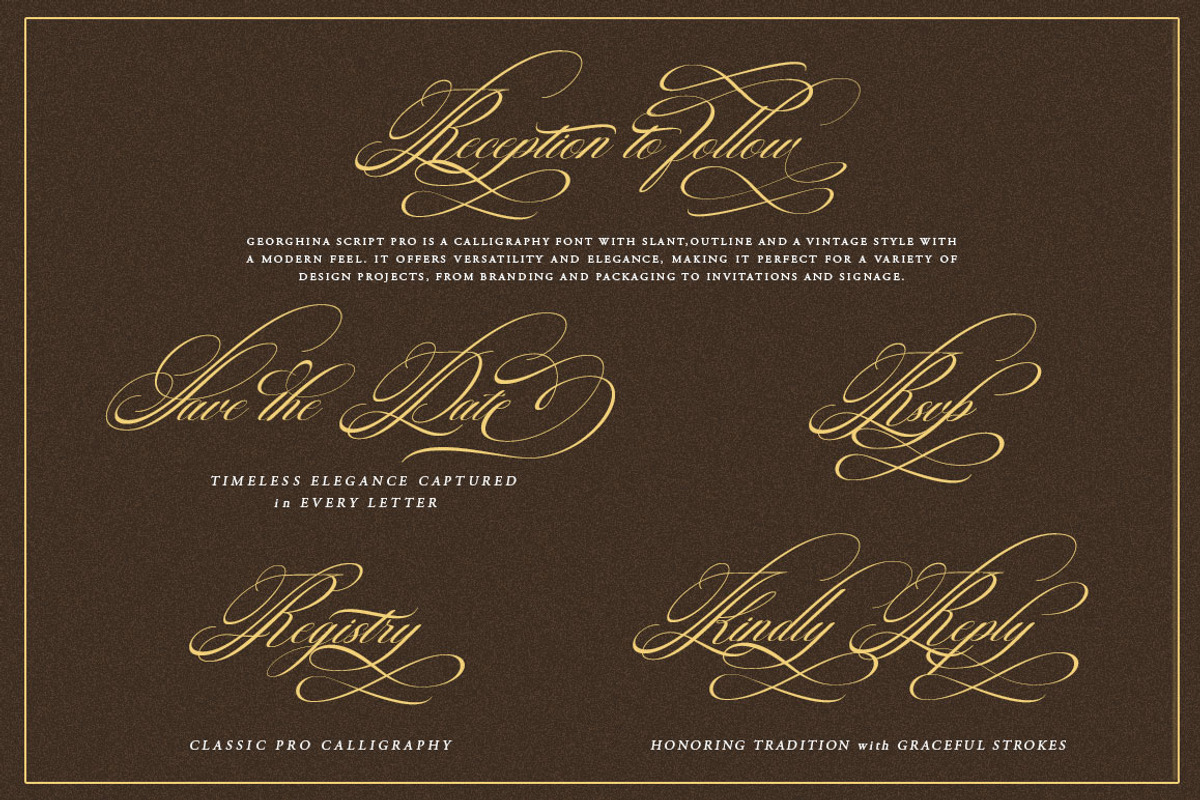 Georghina Script Pro, a Script Font by Has_rizal (Photo 13 of 15)