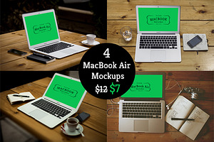Mockup Bundle Macbook Air 40% Off