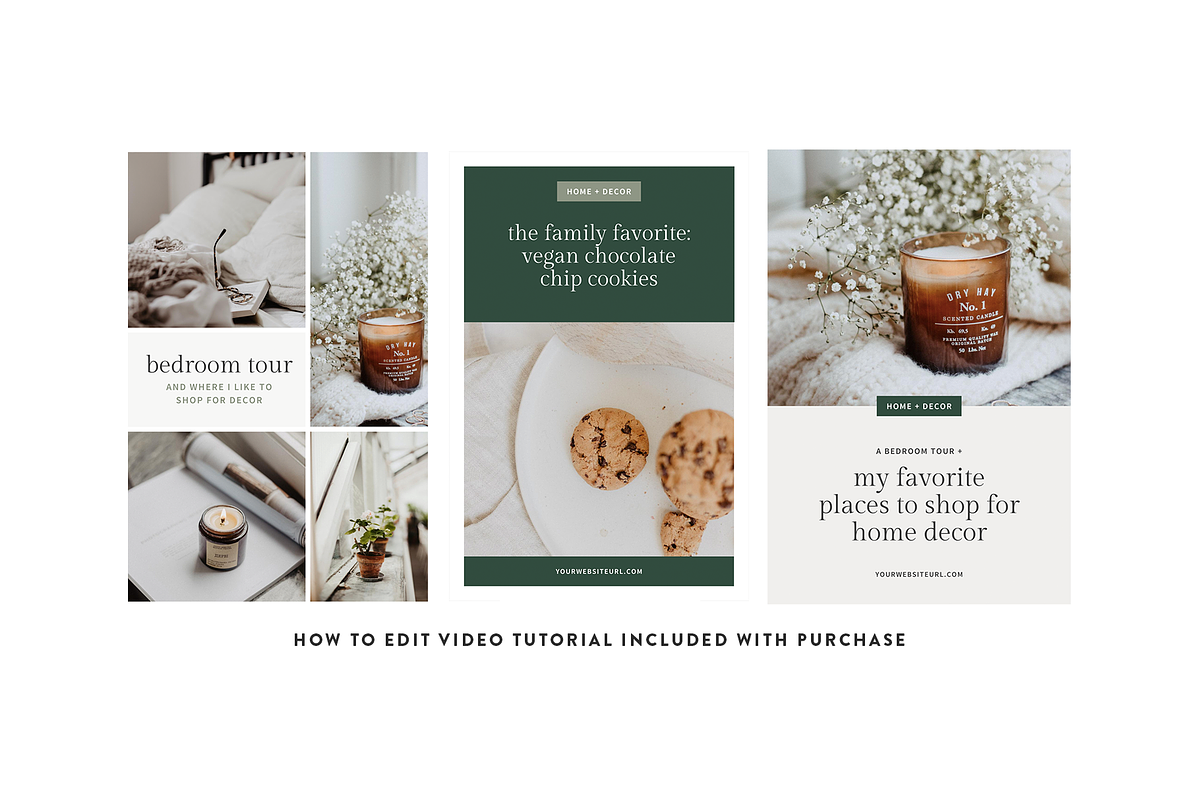 June Pinterest Templates, a Social Media Template by Coded Creative (Photo 3 of 6)