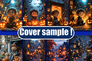 Cozy Halloween Coloring Book for Kid, an Animal Illustration by Design Home (Thumbnail 3 of 6)