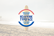 HeavyInk Bold Display Typeface, a Font by Kuya Carthy Art + Design (Thumbnail 3 of 4)