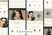 Loure - Skincare Website, a Landing Page Template by SLAB! Design (Thumbnail 4 of 4)