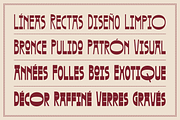 Redecore – Art Deco Font Family, a Sans Serif Font by Griyo Type (Thumbnail 6 of 12)