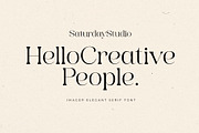 Imager Elegant Display Serif Font, a Serif Font by RantautypeStudio (Thumbnail 2 of 17)