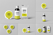 Soap Mock-up, a Packaging Mockup by Yogurt86 (Thumbnail 1 of 17)