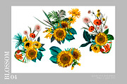 Sunflower Pattern denim, a Wallpaper Graphic by Luiz da Rolt Grathwohl (Thumbnail 10 of 10)