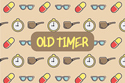 Icon patterns bundle/8 Themes/50%off, a Pattern Graphic by MikeHill (Thumbnail 9 of 12)