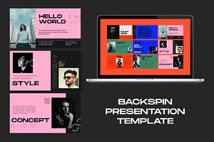 Backspin - Keynote Template