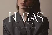 Hugas - Display Serif Font, a Serif Font by Aqeel_Art (Thumbnail 1 of 12)