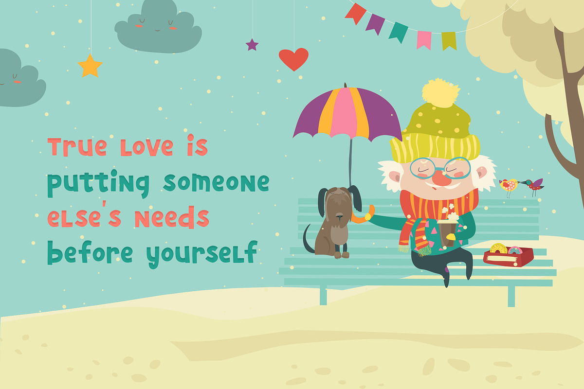 Calming Adventures Font, a Handwritten Font by Lollipop Hand Drawn (Photo 4 of 7)