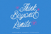 Costaria Script, a Script Font by Letter Fresh (Thumbnail 7 of 11)