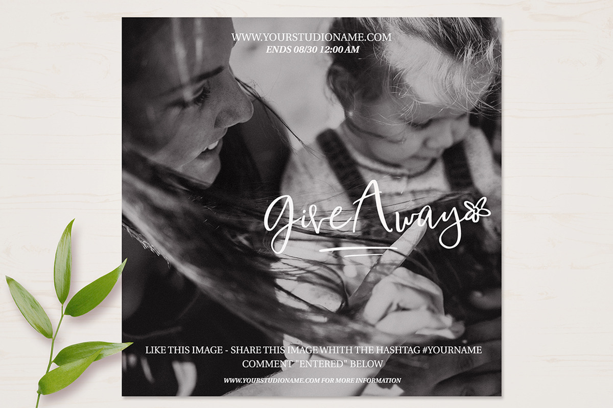 Instagram Promotion Marketing Board, a Marketing Template by TheSeventhDesire (Photo 2 of 2)