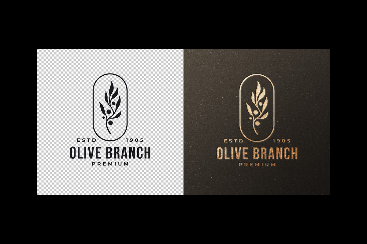 Gold Pressed Logo Mockup, a Mockup by Design Squad (Photo 3 of 4)