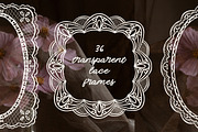 Hand Drawn Vector Lace Frames, an Object Graphic by ArtFM (Thumbnail 5 of 10)