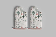 Oven Mitts Mockup, a Product Mockup by MrLetters (Thumbnail 5 of 5)