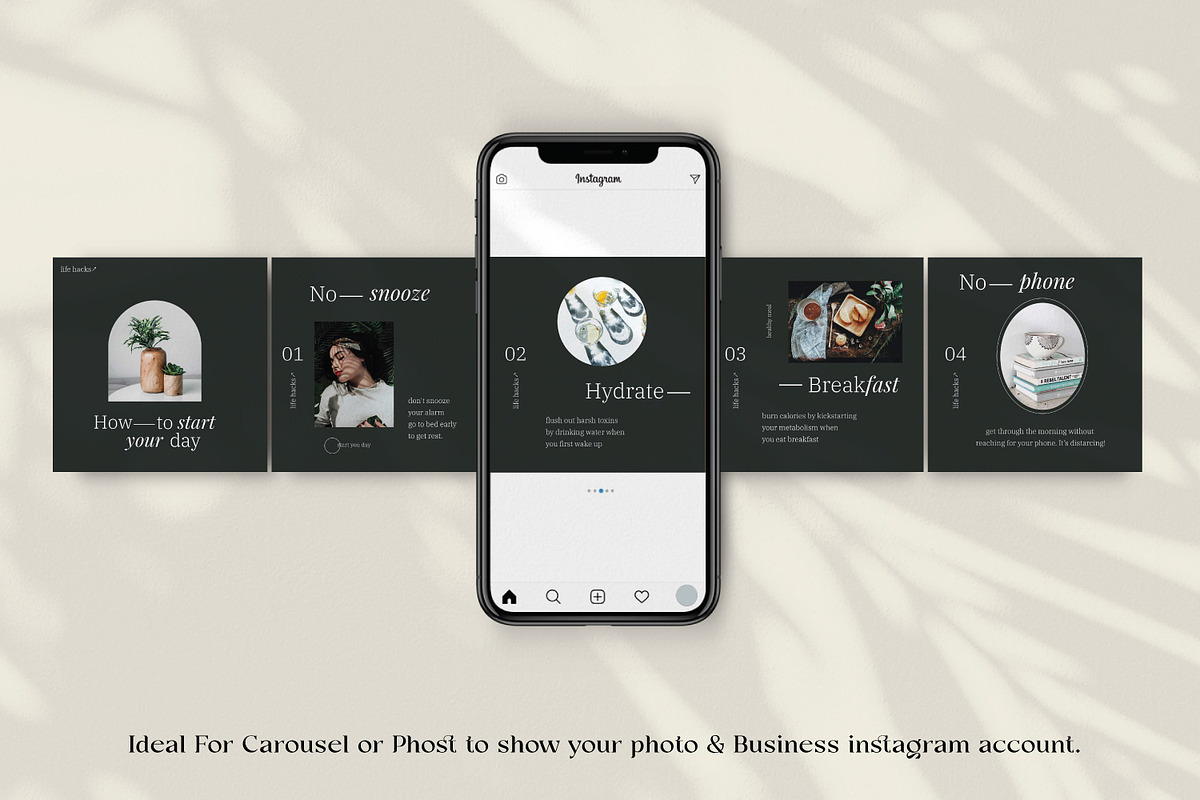 Instagram Carousel - Canva & PS, a Social Media Template by Dirtytemp Studio (Photo 3 of 6)