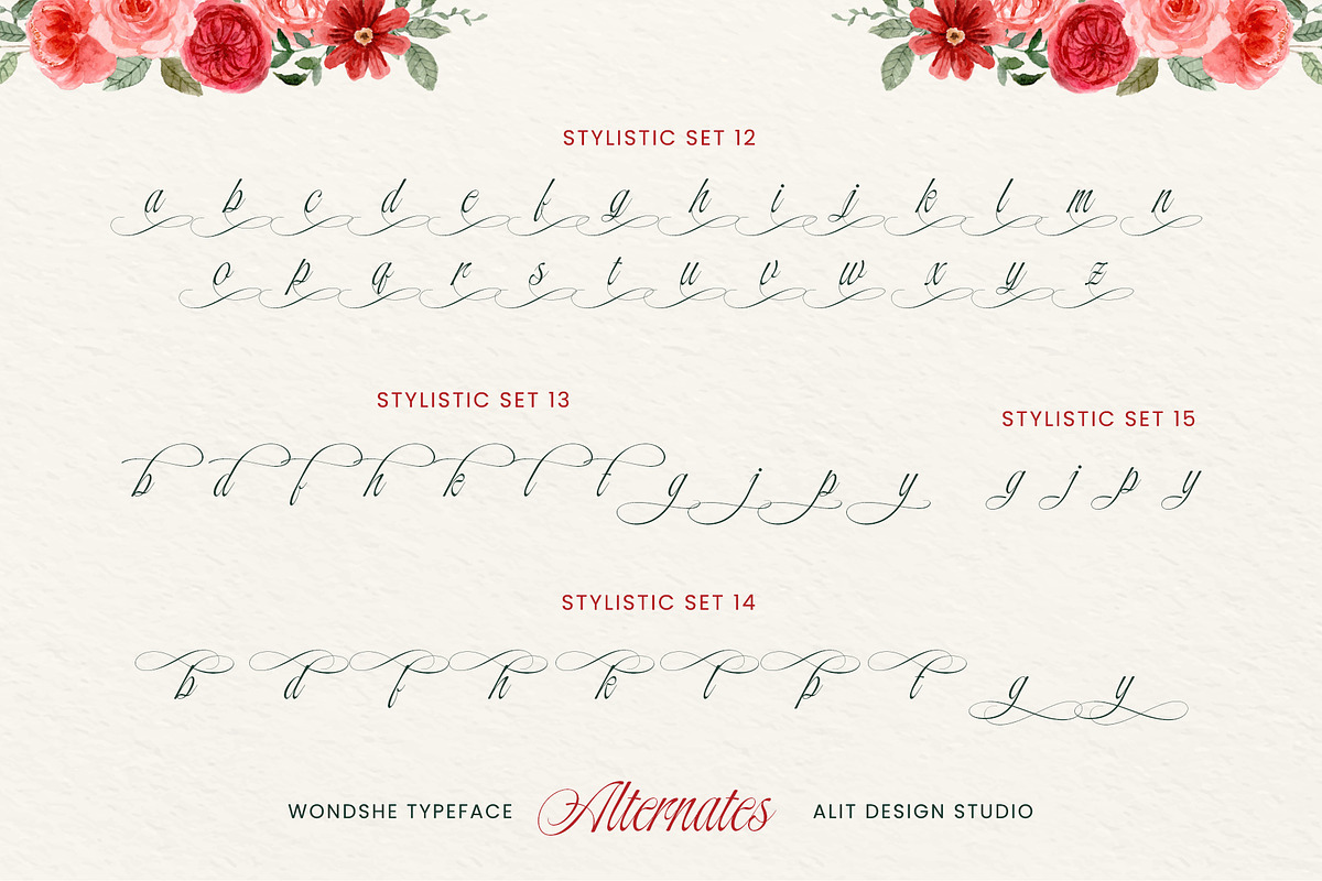 Wondshe Typeface, a Script Font by alit design (Photo 19 of 20)