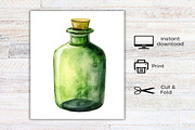 Halloween Wine Tasting Clipart, an Illustration by Canvas Craft (Thumbnail 9 of 9)