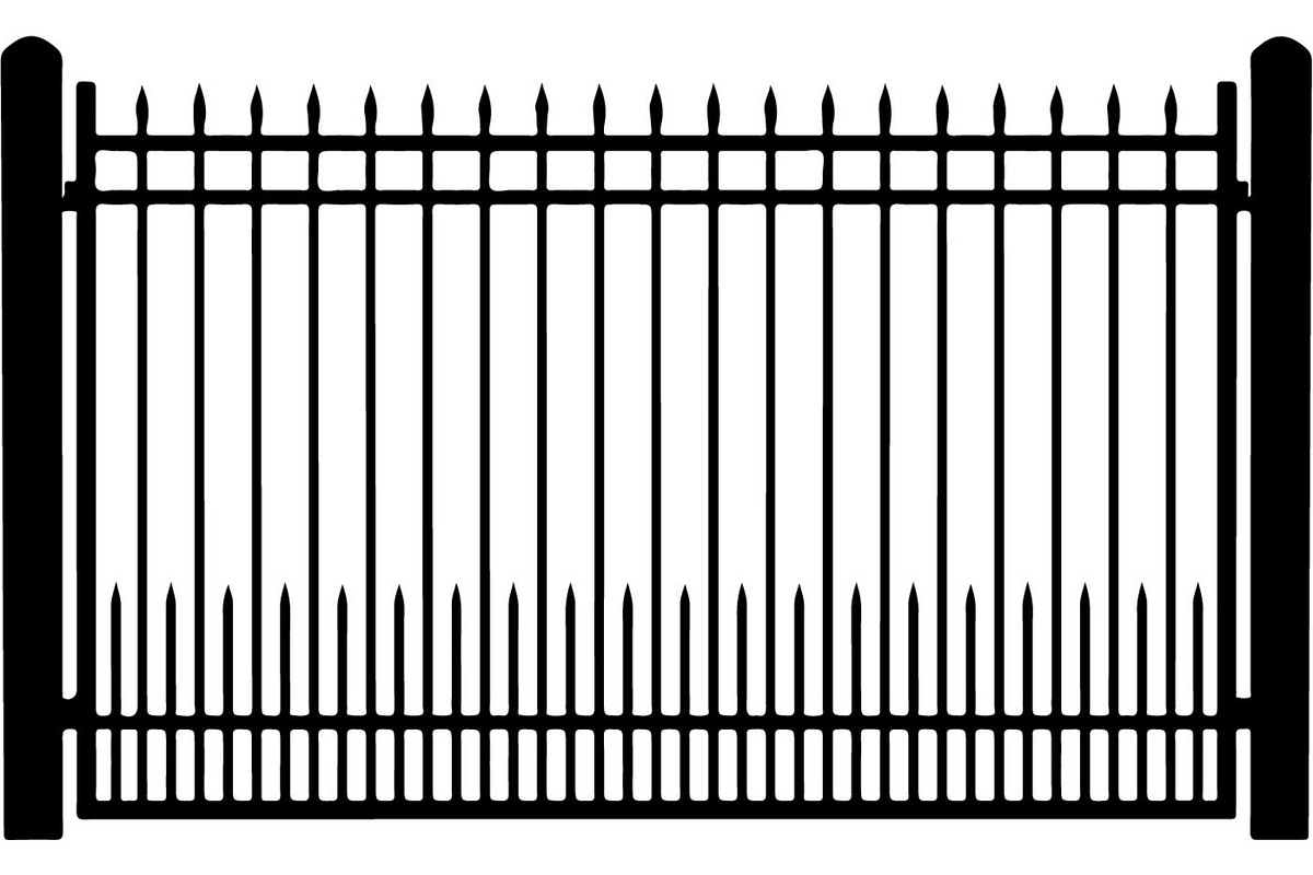 Wrought Iron Fence, an Object Graphic by Creativeshirt (Photo 12 of 19)