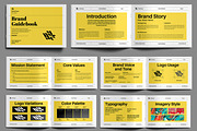 Brand Guidbook Template, a Brochure Template by MightyDesign (Thumbnail 1 of 6)