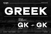 Telgra - Modern Expanded Font, a Sans Serif Font by Drizy (Thumbnail 4 of 9)