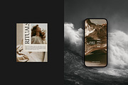 Editorial Wellness Instagram Kit, a Social Media Template by Wildnun Studio (Thumbnail 3 of 10)