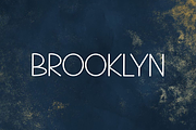 BROOKLYN, a Sans Serif Font by InermediaSTUDIO (Thumbnail 1 of 8)