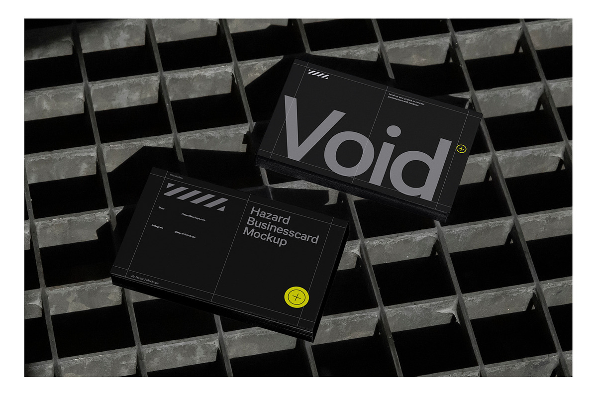 Adjustable Business Card Mockup, a Print Template by HAZARD MOCKUPS (Photo 6 of 8)
