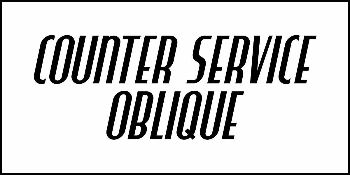 Counter Service JNL, a Sans Serif Font by Jeff Levine Fonts (Photo 4 of 5)
