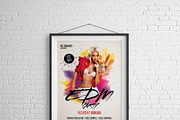 EDM Party Flyer Template, a Flyer Template by Malaxay (Thumbnail 3 of 3)
